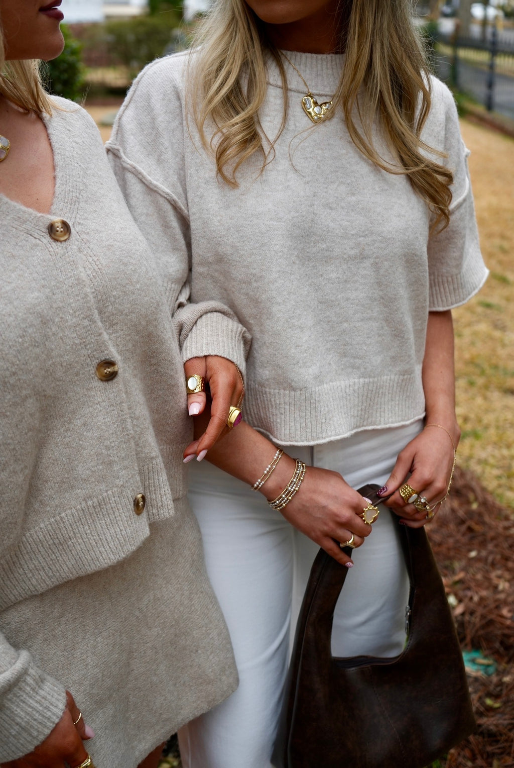 Knit Top - Tan