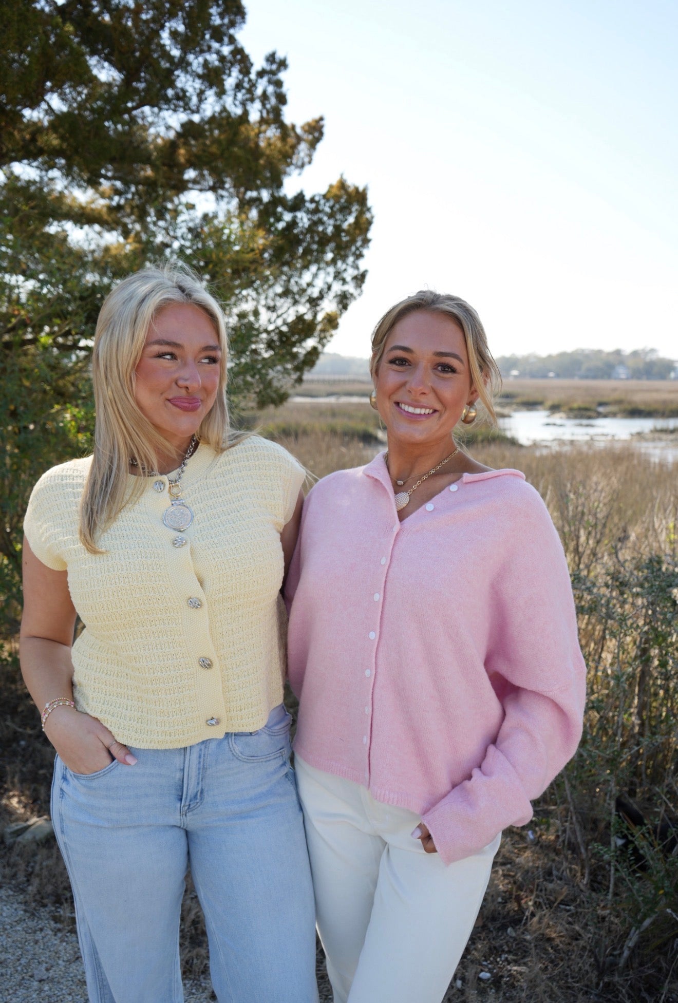 Blush Breeze Sweater