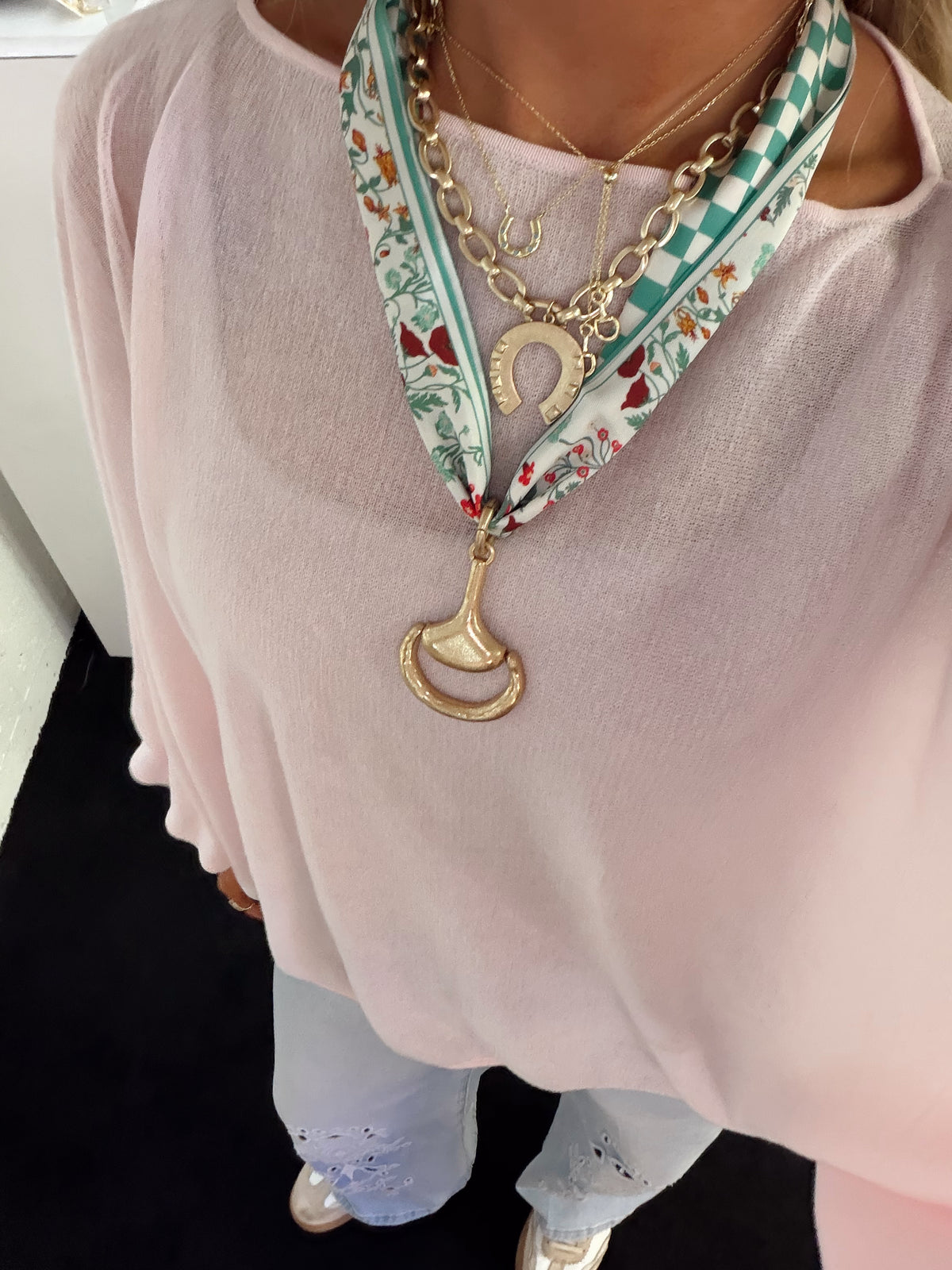Floral Scarf (Skinny)