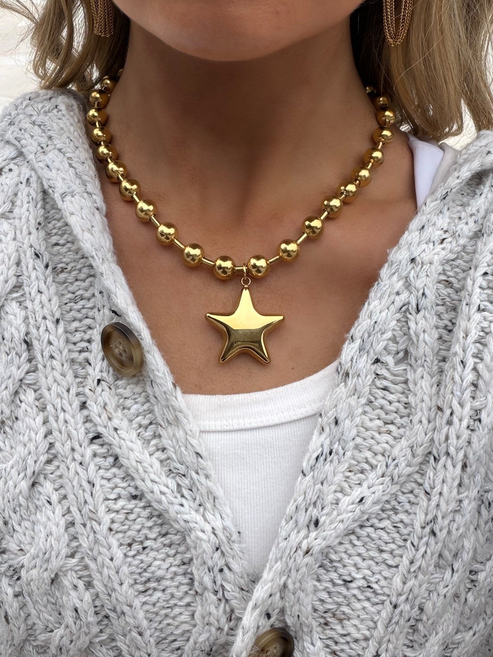 Statement Star Necklace
