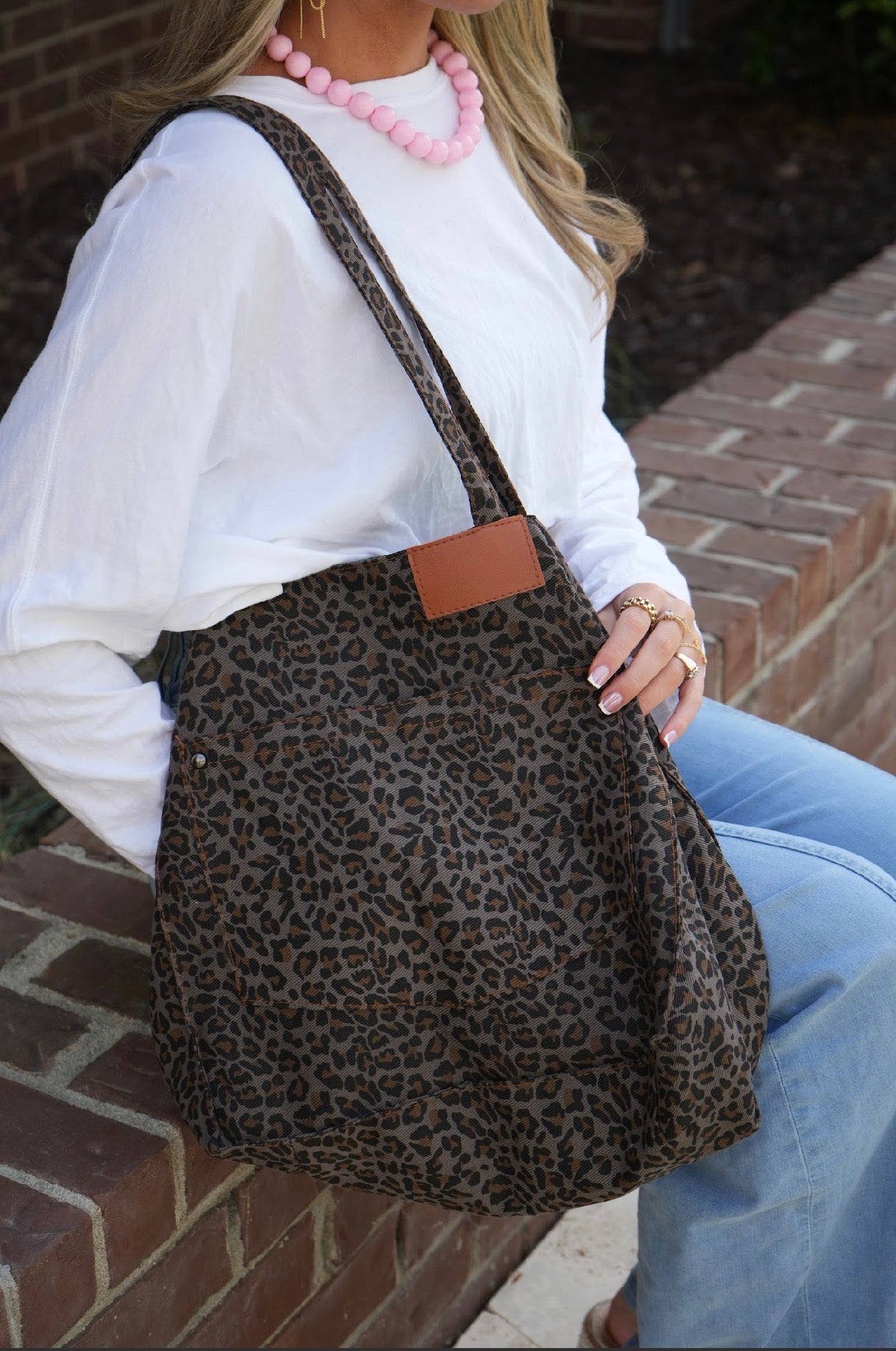 On-The-Go Leopard Tote