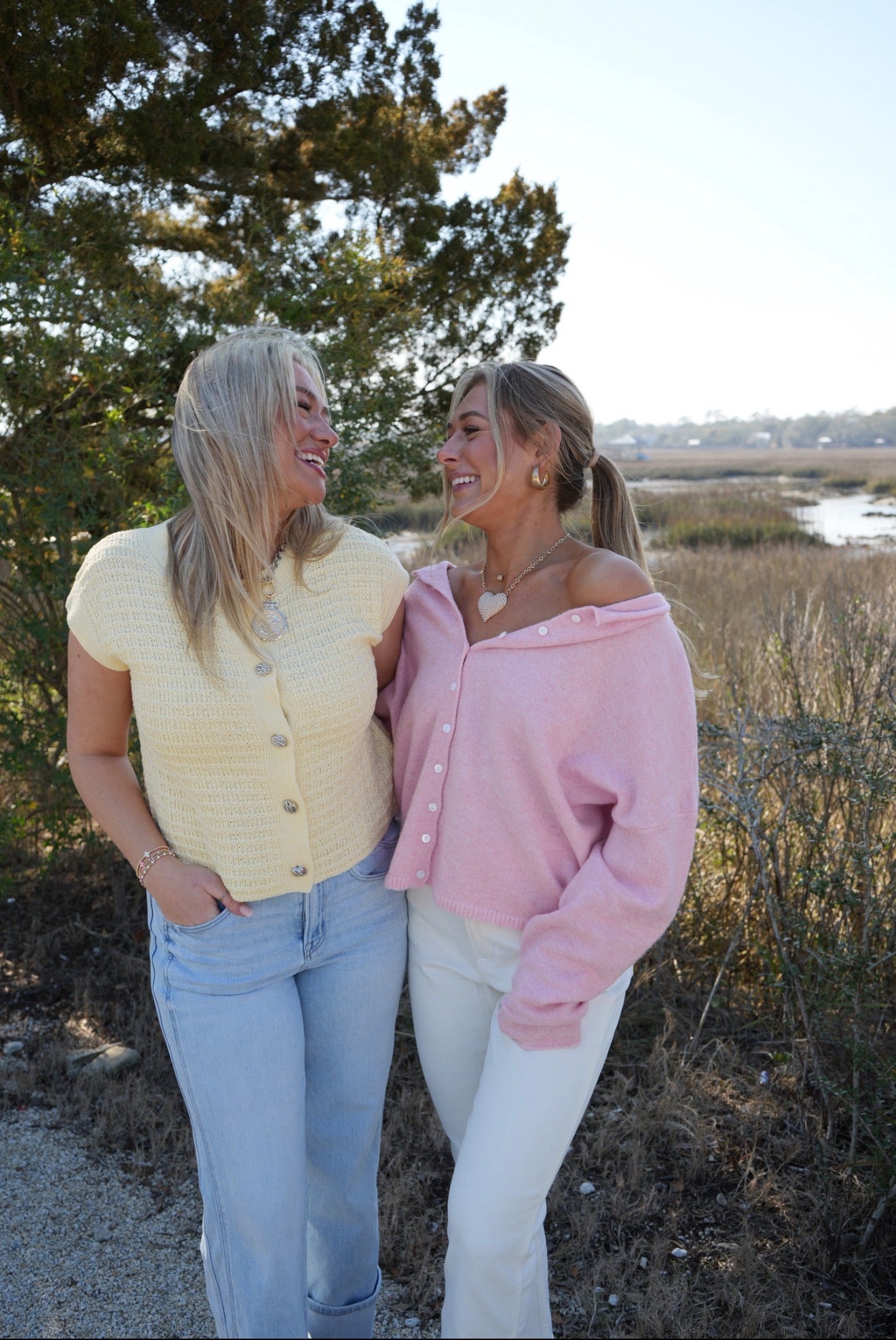 Blush Breeze Sweater