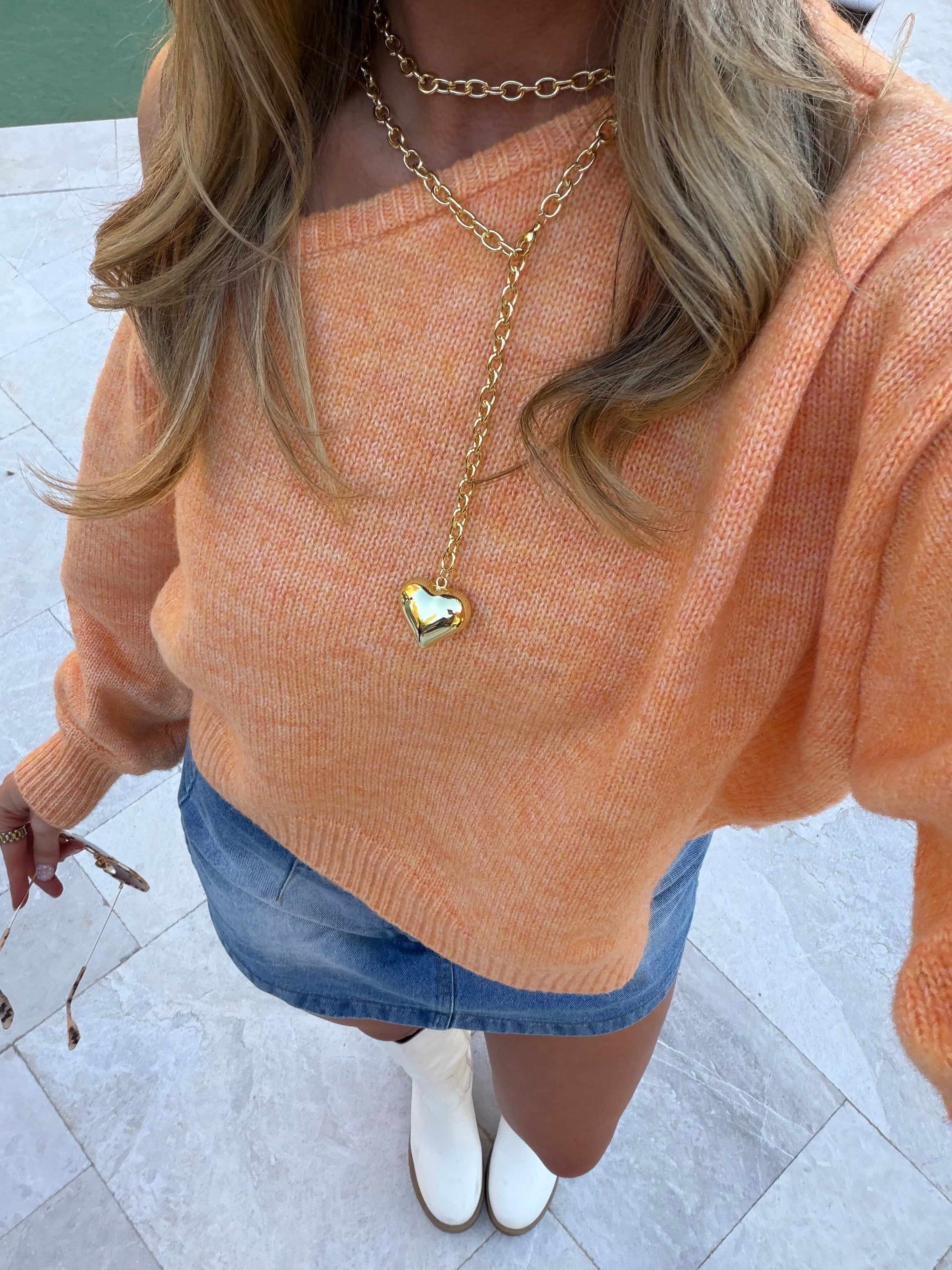 Orange Crush Sweater