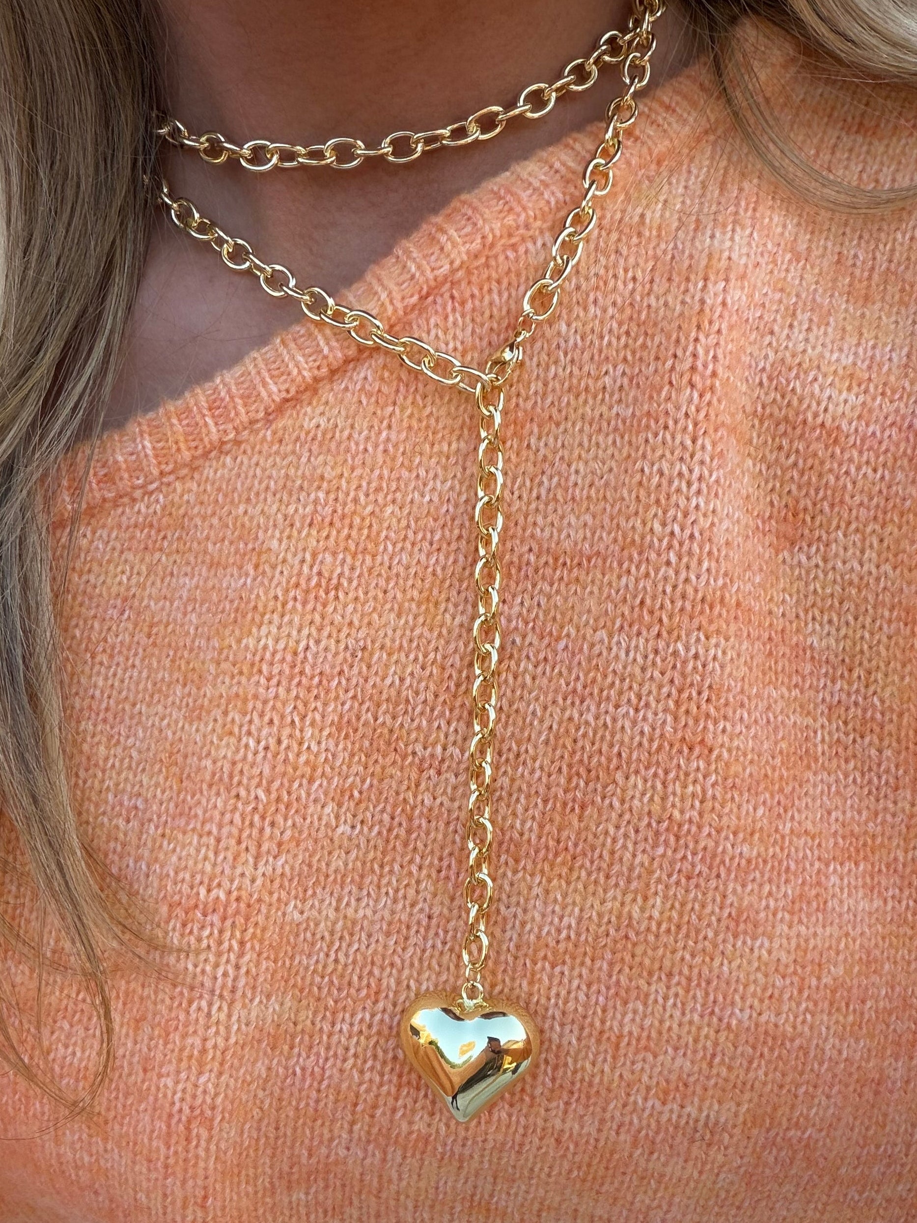 Double the Love Necklace