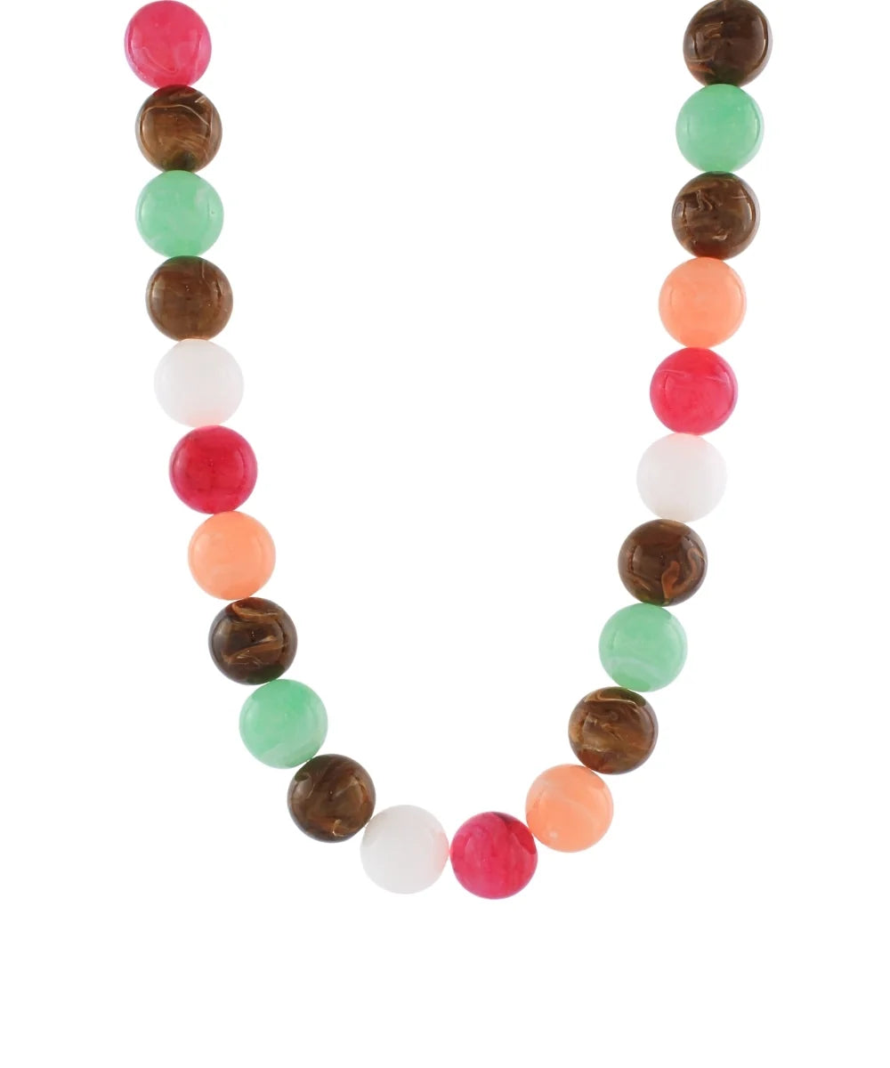 Multicolor Marble Necklace