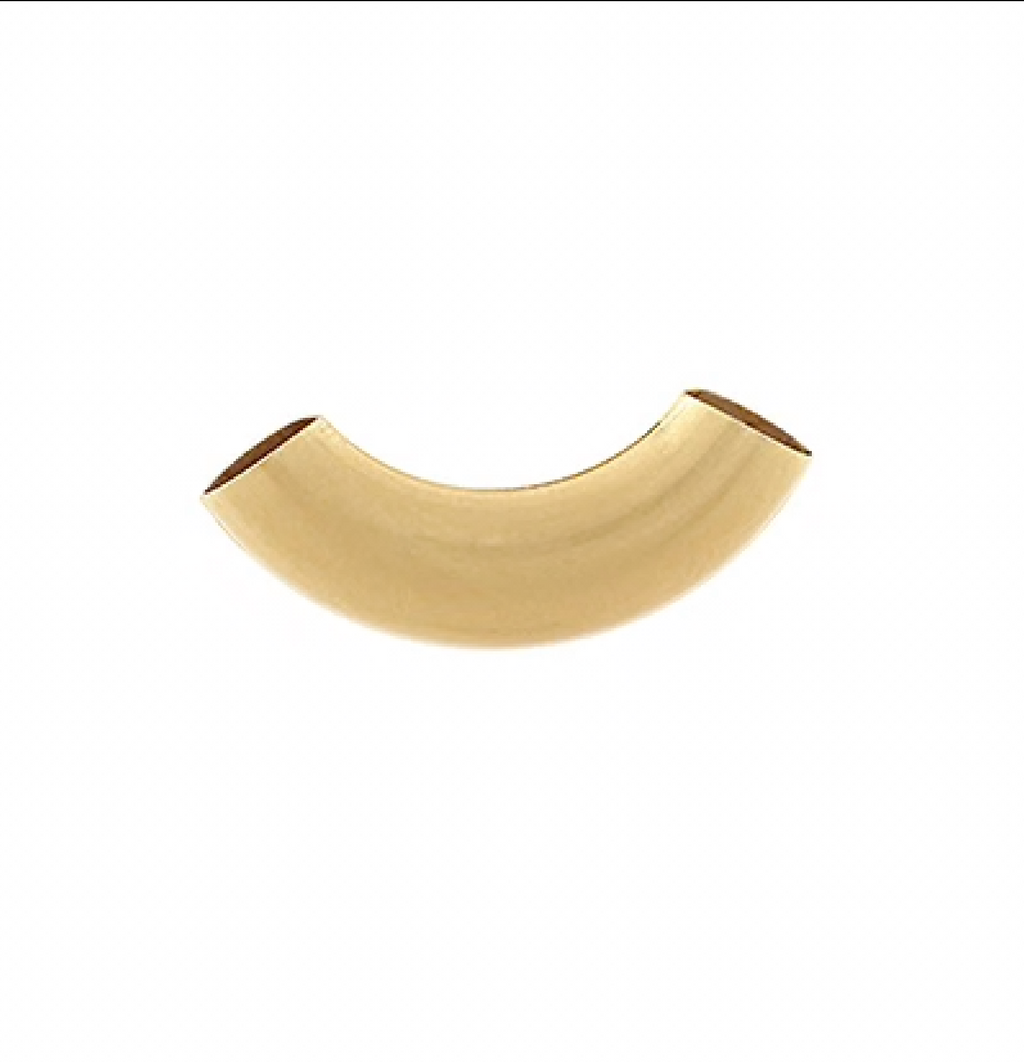 Curved Gold Scarf Enhancer