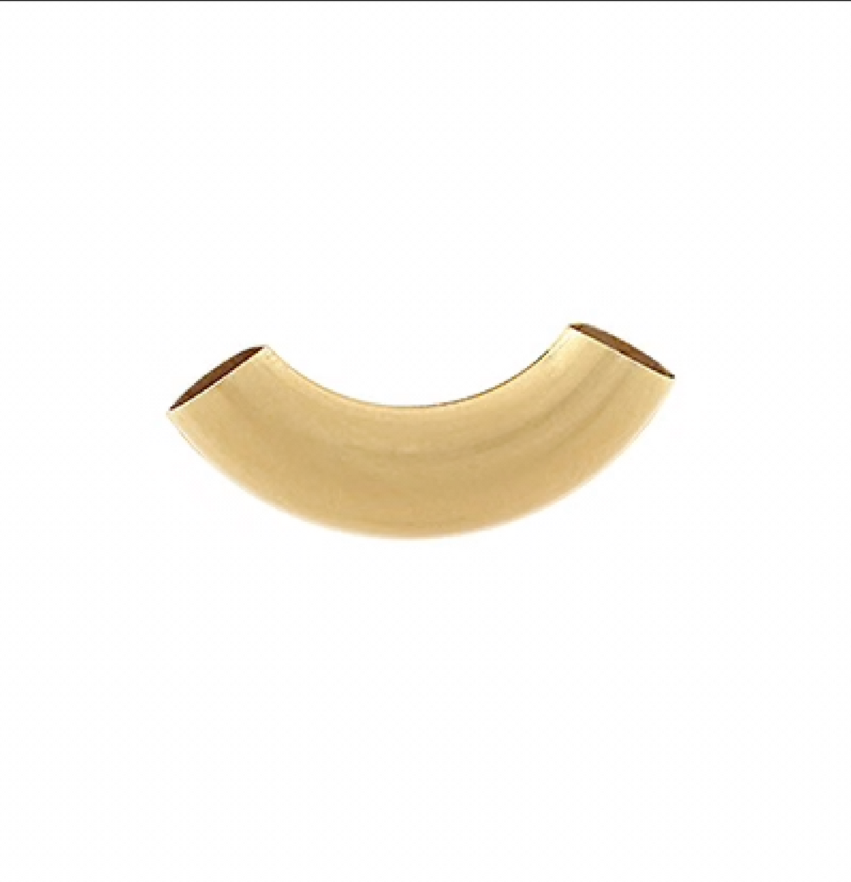 Curved Gold Scarf Enhancer